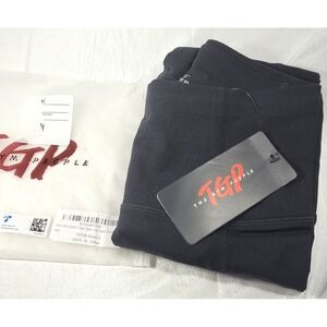 The Gym People Women's Thick High Waist Tummy Control Yoga Pants - Black - Small